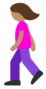 Walking_Clip_Art_pink_top_purple_pants